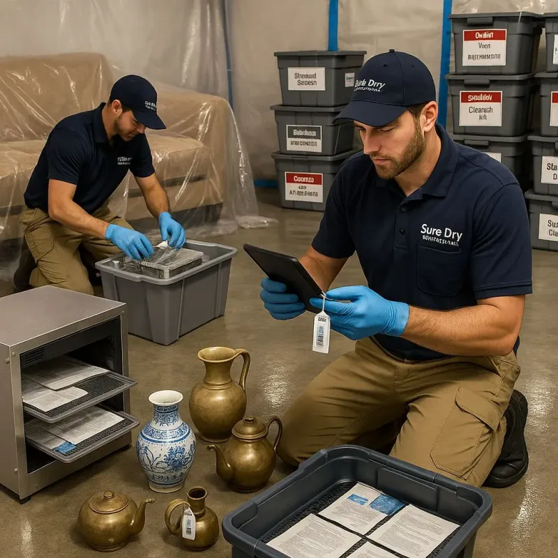 Content Protection and Restoration process in Swansea, IL