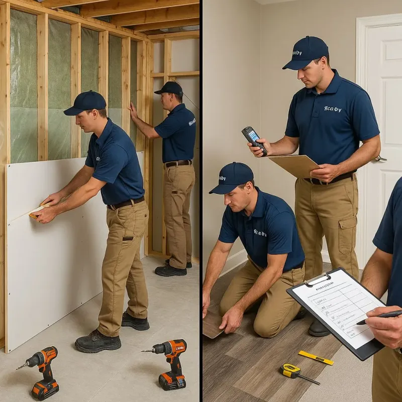 Repairs and Reconstruction process in Swansea, IL